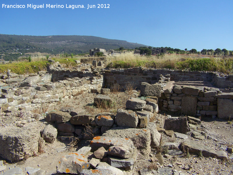 Baelo Claudia. Fbrica de Salazn al Norte del Decumanus Maximus - Baelo Claudia. Fbrica de Salazn al Norte del Decumanus Maximus. 