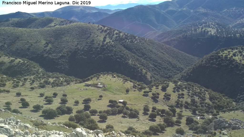 Lomas de Carboneros - Lomas de Carboneros. Vistas hacia el Cortijo del Polvero