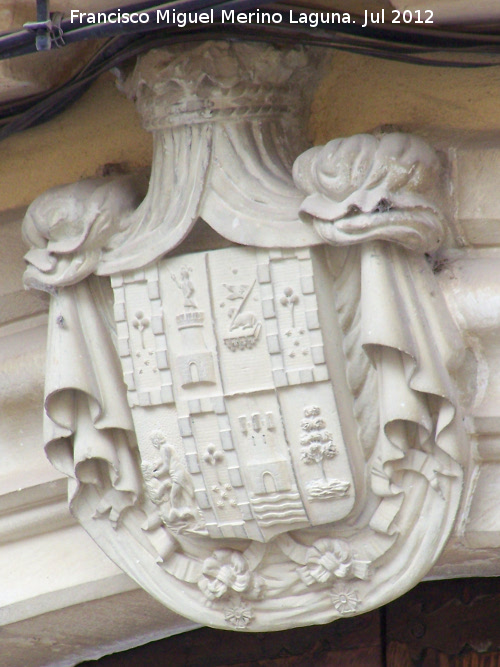 Palacio del Marqus de Villagracia - Palacio del Marqus de Villagracia. Escudo