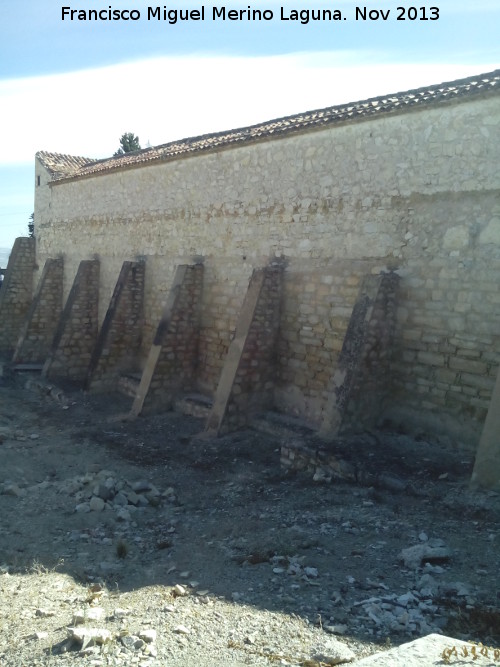 Cementerio de San Eufrasio - Cementerio de San Eufrasio. Muro de contencin