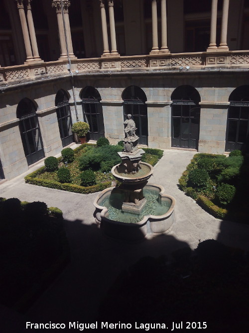 Palacio de la Diputacin - Palacio de la Diputacin. Patio