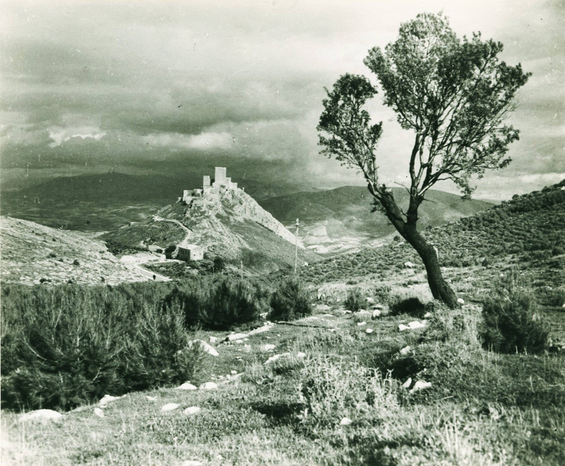 Castillo de Santa Catalina - Castillo de Santa Catalina. Desde Cao Quebrao. Fotografa de Manuel Romero Avila