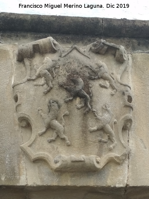 Casa de la Calle Francisco de los Cobos n� 2 - Casa de la Calle Francisco de los Cobos n� 2. Escudo