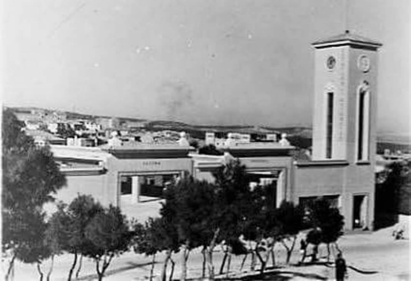 Estacin de Autobuses - Estacin de Autobuses. Foto antigua