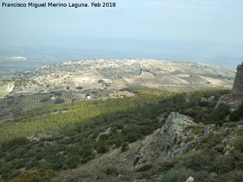 La Atalaya - La Atalaya. Desde la ladera norte del Aznaitn