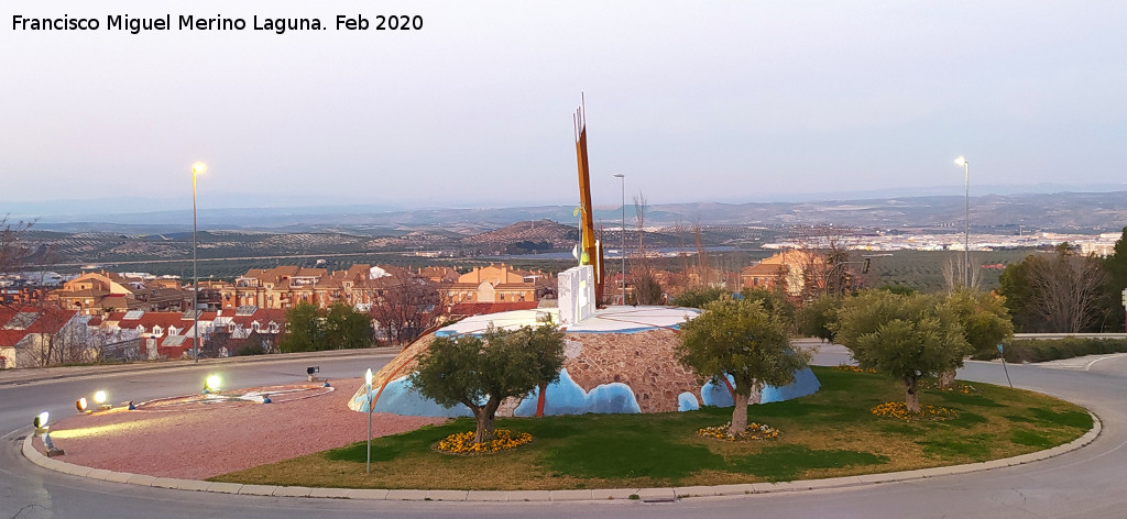 Rotonda de la Capital del Aceite - Rotonda de la Capital del Aceite. 