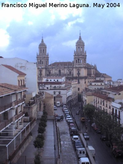 Catedral de Jan - Catedral de Jan. Desde la azotea del Torren del Conde de Torralba