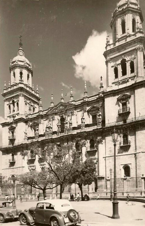 Catedral de Jan - Catedral de Jan. Foto antigua