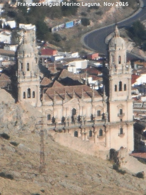 Catedral de Jan - Catedral de Jan. Desde el Cerro de Cao Quebrado