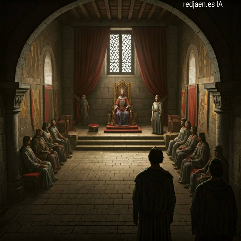 Bermudo II El Gotoso - Bermudo II El Gotoso. Imagen generada con la IA Aria