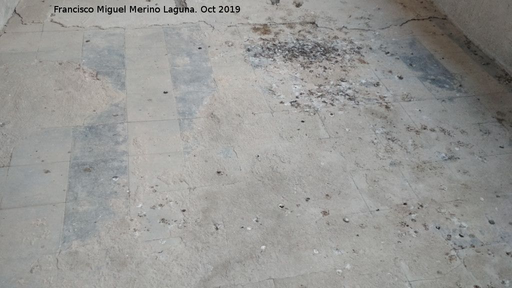 Grupo Escolar de los Caos - Grupo Escolar de los Caos. Solera del piso de arriba