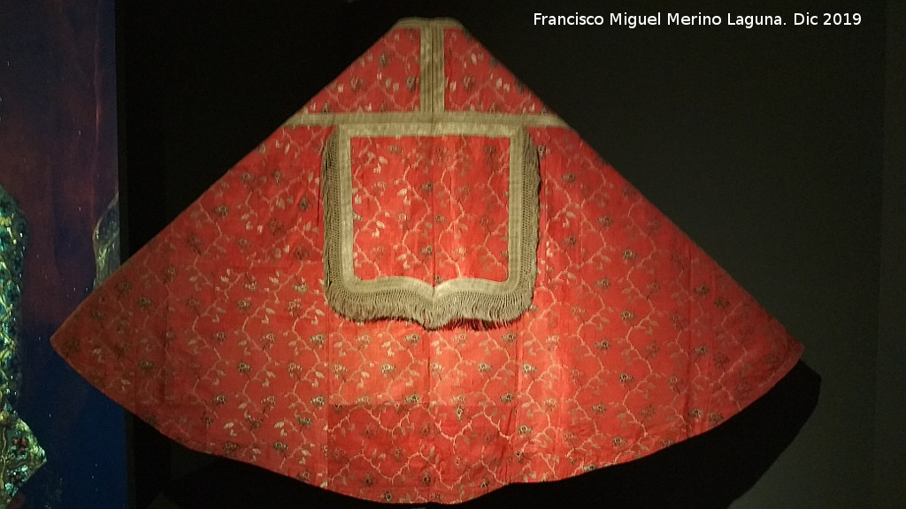 Catedral de Jan. Sacrista - Catedral de Jan. Sacrista. Capa pluvial 1760-1769