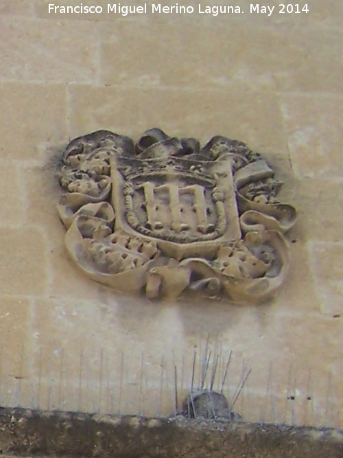 Hospital de la Caridad - Hospital de la Caridad. Escudo derecho