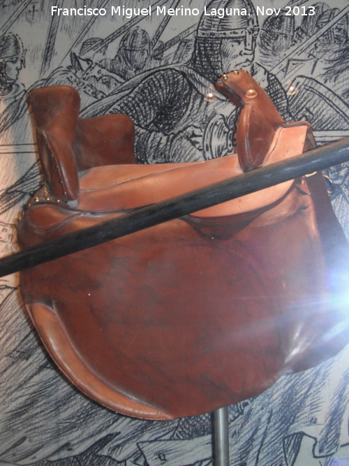 Silla de montar cristiana - Silla de montar cristiana. Museo de la Batalla de las Navas de Tolosa