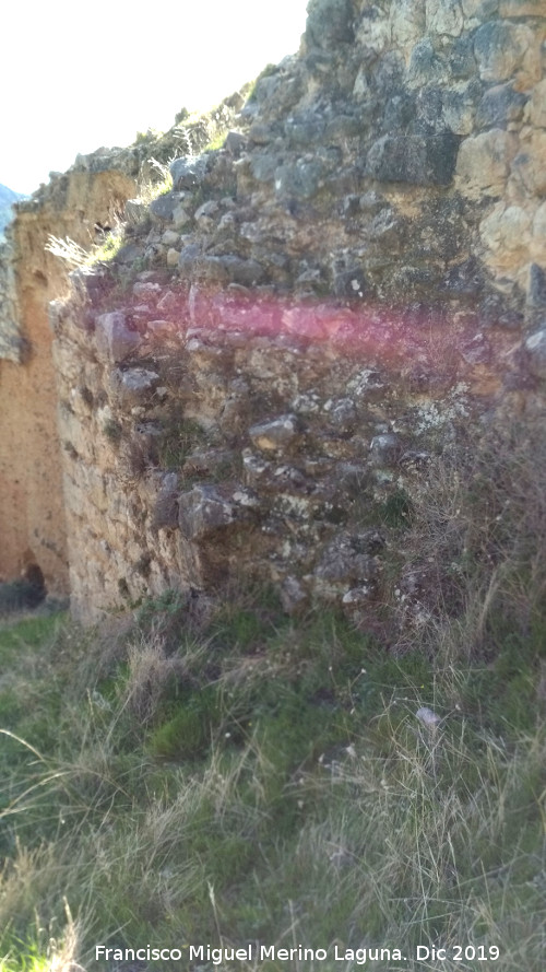 Muralla de Jan. Torren Sur II - Muralla de Jan. Torren Sur II. Podium de acceso al adarve