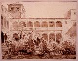 Palacio del Condestable Iranzo. Dibujo del Palacio del Condestable Iranzo. Autor Valentn Carderera y Solano. (1796-1880). Lpiz y Agua Sepia. ca 1820. En los fondos del Museo de la Fundacin Lzaro Galdiano