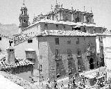 Palacio de los Cobaleda Nicuesa. Foto antigua