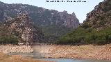 Pantano del Quiebrajano. En sequa