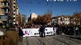 Paseo de la Estacin. Manifestacin