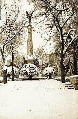 Monumento a las Batallas. Foto antigua