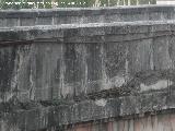 Puente Nuevo. Parapetos originales