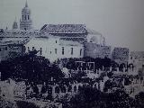 Palacio del Conde de Humanes. 1862. Parte trasera del palacio y jardines