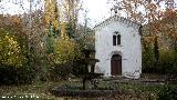 Aldea Mata Bejid. Fuente de las Ranas y la Iglesia