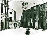 Plaza de la Magdalena. Foto antigua. Archivo IEG