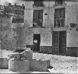 Plaza de la Magdalena. Foto antigua. Archivo IEG