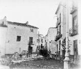 Plaza de la Magdalena. Foto antigua. Archivo IEG