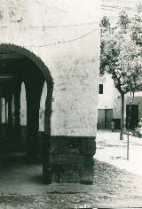 Plaza de la Magdalena. Foto antigua. Fotografa de Jaime Rosell Caada. Archivo IEG