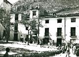 Plaza de la Magdalena. Foto antigua. Fotografa de Jaime Rosell Caada. Archivo IEG