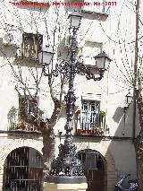 Plaza de la Magdalena. Farola