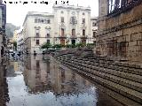 Plaza de Santa Mara. Escaleras