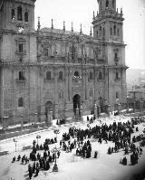Plaza de Santa Mara. Obstensin del Santo Rostro 1881