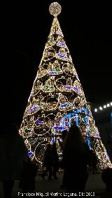 Plaza de Santa Mara. Iluminacin navidea