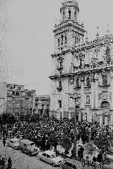 Plaza de Santa Mara. Foto antigua