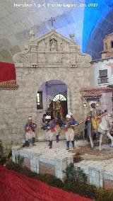 Muralla de Jan. Puerta del ngel. Beln Napolitano de la Catedral de Jan