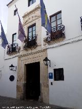 Casa de las Pavas. Balcn y portada