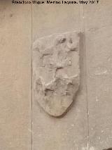 Escudo central Casa de los Guzmanes. Escudo central