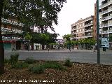 Plaza de Coln. Extremo triangular en cuesta hacia la Calle Isabel Losa