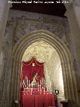 Colegiata de Santa Mara de los Reales Alczares. Capilla del Cristo de la Cada. 