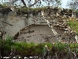 Molino de Graena. Arco de ladrillo