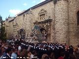 Baslica de San Ildefonso. Con la Virgen de la Capilla en procesin