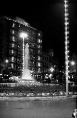 Fuente de la Glorieta de la Carretera Granada. Foto antigua IEG