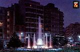 Fuente de la Glorieta de la Carretera Granada. Foto antigua