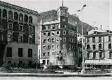 Fuente de la Glorieta de Blas Infante. Foto antigua