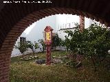 Convento de Santo Domingo. Comps con las tumbas utilizadas como jardineras