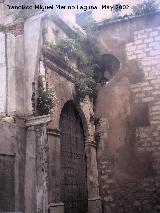 Convento de Santo Domingo. Fachada de la iglesia antes de reconstruir