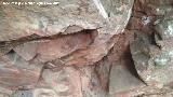 Pinturas rupestres del Collado de la Ginesa. Abrigo
